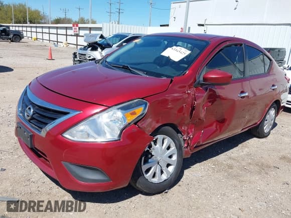 ✅ 2016 Nissan Versa SL • VIN: 3N1CN7AP7GL883615 • Lot: 41845425. Listed on IAAI with 137,587 mi. Free auction sales archive from the USA and detailed vehicle history report at DreamBid. Image 2.