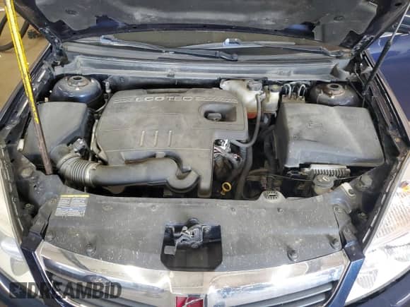 2009 Saturn Aura XE z VIN 1G8ZS57B19F189073, wystawiony jako Copart lot #71604805 z przebiegiem 92 214 mil mil oraz Szkoda całkowita • Salvage title. Historia ofert i sprzedaży dostępna na DreamBid. Obrazek 11.