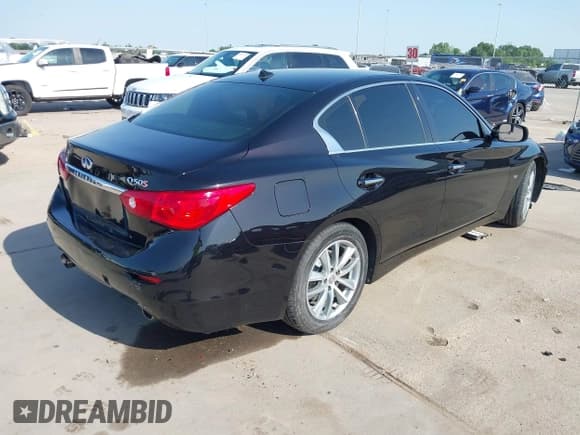 ✅ 2015 Infiniti Q50 Premium • VIN: JN1BV7AP1FM342558 • Lot: 41975803. Listed on IAAI with 140,603 mi. Free auction sales archive from the USA and detailed vehicle history report at DreamBid. Image 4.