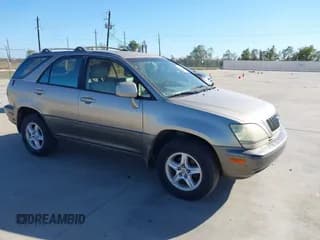 ✅ 2002 Lexus RX 300 • VIN: JTJGF10UX20123648 • Lot: 43643463. Listed on IAAI with 141,089 mi. Free auction sales archive from the USA and detailed vehicle history report at DreamBid. Image 1.