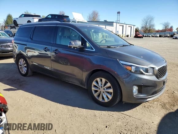 ✅ 2018 Kia Sedona SX • VIN: KNDMC5C19J6351207 • Лот: 91267065. Опубликован ранее на Copart с пробегом 113 906 миль. Бесплатный доступ к архиву аукционных продаж из США и подробный отчёт об истории автомобиля на DreamBid. Изображение 4.
