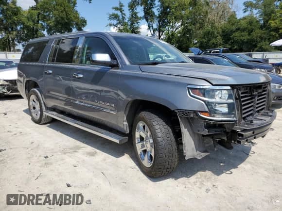 2018 Chevrolet Suburban LT z VIN 1GNSCHKC5JR203220, wystawiony jako Copart lot #70905784 z przebiegiem 89 916 mil mil oraz Szkoda całkowita • Salvage title. Historia ofert i sprzedaży dostępna na DreamBid. Obrazek 4.