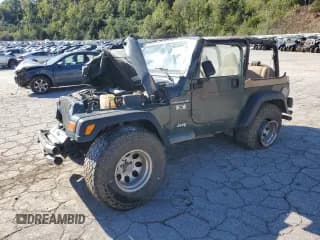 ✅ 2002 Jeep Wrangler X • VIN: 1J4FA39S12P776350 • Лот: 82276415. Опубликован ранее на Copart с пробегом 196 023 миль. Бесплатный доступ к архиву аукционных продаж из США и подробный отчёт об истории автомобиля на DreamBid. Изображение 1.
