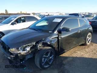 2019 Hyundai Veloster Premium z VIN KMHTG6AF5KU013252, wystawiony jako IAAI lot #41313753 z przebiegiem 63 323 mil mil oraz . Historia ofert i sprzedaży dostępna na DreamBid. Obrazek 6.