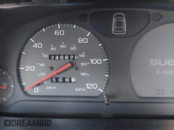 ✅ 1998 Subaru Legacy Brighton • VIN: 4S3BK4257W7304509 • Лот: 41886587. Опубликован ранее на IAAI с пробегом 246 678 миль. Бесплатный доступ к архиву аукционных продаж из США и подробный отчёт об истории автомобиля на DreamBid. Изображение 7.