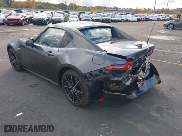 ✅ 2024 Mazda MX-5 Miata Grand Touring • VIN: JM1NDAM73R0603318 • Lot: 43529469. Listed on IAAI with 8,818 mi. Free auction sales archive from the USA and detailed vehicle history report at DreamBid. Image 3.
