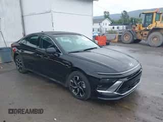 2024 Hyundai Sonata SEL with VIN KMHL64JAXRA385676, listed as a IAAI auction lot 43134564 with 16,767 mi miles and . Bid and sale history available at DreamBid. Image 1.