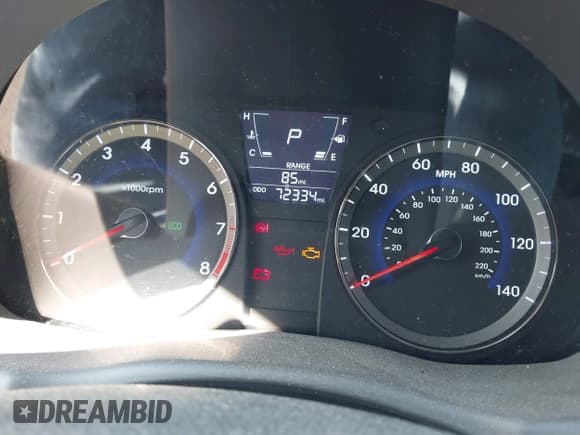 ✅ 2014 Hyundai Accent GLS • VIN: KMHCU4AE7EU755385 • Lot: 43170164. Wystawiony na IAAI z przebiegiem 72 334 mil. Bezpłatny archiwum sprzedaży aukcyjnych z USA i szczegółowy raport historii pojazdu na DreamBid. Zdjęcie 7.