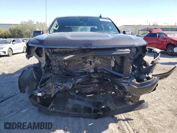 2023 Chevrolet Silverado 1500 RST with VIN 2GCPADED1P1126526, listed as a Copart auction lot 57253005 with 37,652 mi miles and Salvage title. Bid and sale history available at DreamBid. Image 5.