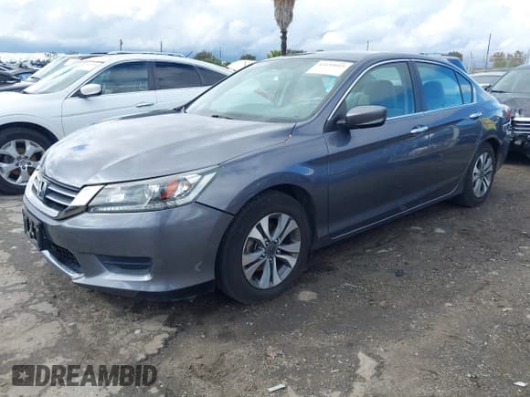 ✅ 2013 Honda Accord LX • VIN: 1HGCR2F37DA005553 • Lot: 43454015. Listed on IAAI with 79,226 mi. Free auction sales archive from the USA and detailed vehicle history report at DreamBid. Image 2.