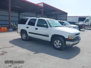 2001 Chevrolet Tahoe LT z VIN 1GNEK13T01J287838, wystawiony jako IAAI lot #42525773 z przebiegiem 145 730 mil mil oraz . Historia ofert i sprzedaży dostępna na DreamBid. Obrazek 1.