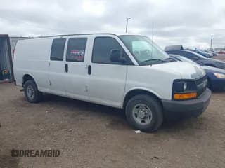 ✅ 2008 Chevrolet Express Cargo • VIN: 1GCGG29CX81196666 • Lot: 41458923. Listed on IAAI with 113,647 mi. Free auction sales archive from the USA and detailed vehicle history report at DreamBid. Image 1.