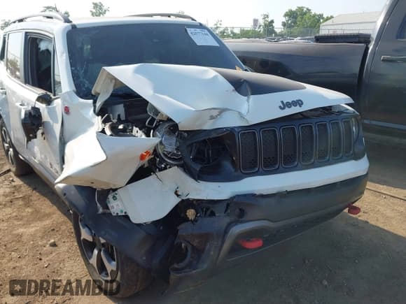 ✅ 2021 Jeep Renegade Trailhawk • VIN: ZACNJDC10MPM71187 • Lot: 42577144. Listed on IAAI with 54,556 mi. Free auction sales archive from the USA and detailed vehicle history report at DreamBid. Image 6.