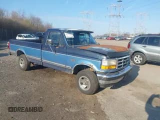 ✅ 1993 Ford F-150 • VIN: 2FTEF14N9PCA06253 • Lot: 41905093. Listed on IAAI with 113,352 mi. Free auction sales archive from the USA and detailed vehicle history report at DreamBid. Image 1.
