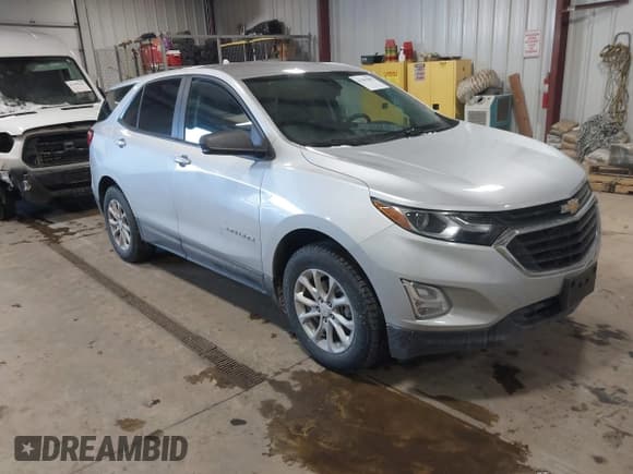 ✅ 2021 Chevrolet Equinox LS • VIN: 3GNAX5EV9MS162085 • Лот: 41381002. Опубликован ранее на IAAI с пробегом 38 810 миль. Бесплатный доступ к архиву аукционных продаж из США и подробный отчёт об истории автомобиля на DreamBid. Изображение 1.