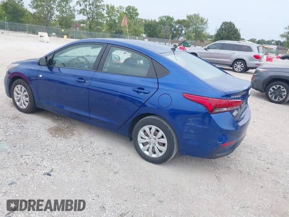 2021 Hyundai Accent SE z VIN 3KPC24A68ME150775, wystawiony jako IAAI lot #43146523 z przebiegiem 69 875 mil mil oraz . Historia ofert i sprzedaży dostępna na DreamBid. Obrazek 3.
