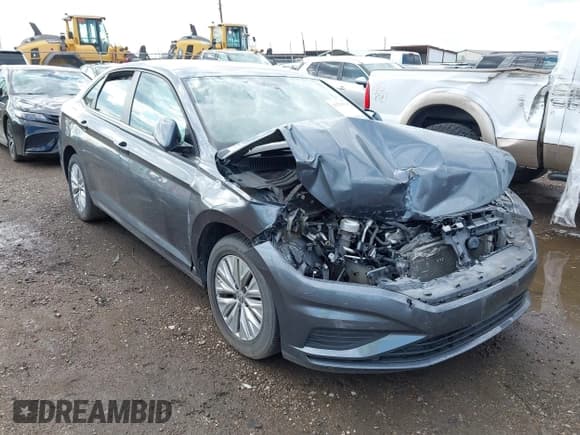 ✅ 2019 Volkswagen Jetta S • VIN: 3VWC57BU7KM134511 • Lot: 43518329. Listed on IAAI with 62,239 mi. Free auction sales archive from the USA and detailed vehicle history report at DreamBid. Image 1.