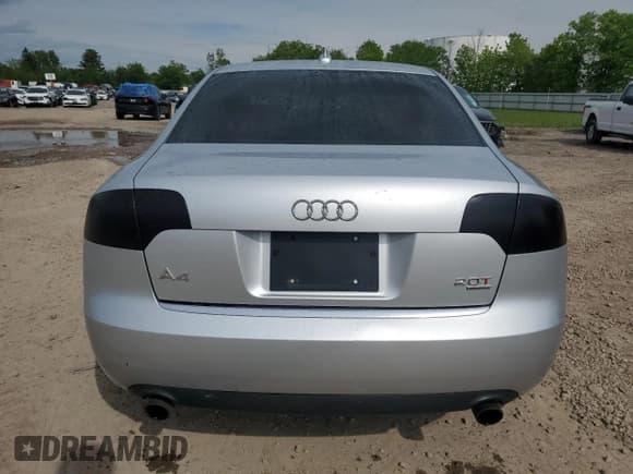 ✅ 2006 Audi A4 2.0T • VIN: WAUDF78E36A241737 • Lot: 58998955. Wystawiony na Copart z przebiegiem 108 056 mil. Bezpłatny archiwum sprzedaży aukcyjnych z USA i szczegółowy raport historii pojazdu na DreamBid. Zdjęcie 6.