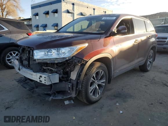 ✅ 2019 Toyota Highlander Hybrid LE • VIN: 5TDBGRFH7KS077812 • Lot: 83648904. Listed on Copart with 80,243 mi. Free auction sales archive from the USA and detailed vehicle history report at DreamBid. Image 1.