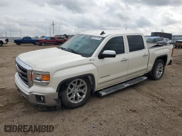 ✅ 2015 GMC Sierra 1500 SLT • VIN: 3GTU2VEC9FG115048 • Lot: 80620195. Listed on Copart with 210,830 mi. Free auction sales archive from the USA and detailed vehicle history report at DreamBid. Image 1.