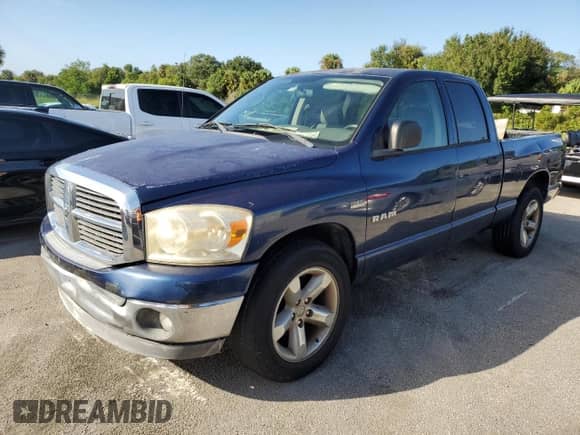 ✅ 2008 Dodge 1500 SLT • VIN: 1D7HA18298J231650 • Лот: 74264104. Размещён на Copart с пробегом 182 340 миль миль. Получите бесплатный доступ к архиву аукционных продаж из США и посмотрите подробный отчёт об истории автомобиля на DreamBid. Изображение 1.