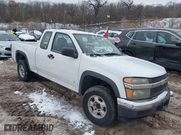 ✅ 2006 Chevrolet Colorado 1LT • VIN: 1GCDT196968279660 • Lot: 43910424. Listed on IAAI with 198,411 mi. Free auction sales archive from the USA and detailed vehicle history report at DreamBid. Image 1.