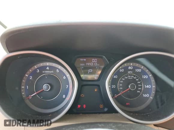 ✅ 2011 Hyundai Elantra Limited • VIN: KMHDH4AE9BU156282 • Lot: 58935265. Listed on Copart with 144,313 mi. Free auction sales archive from the USA and detailed vehicle history report at DreamBid. Image 9.