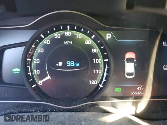 2019 Hyundai Ioniq Limited с VIN KMHC05LH5KU047494, выставлен на аукционе Copart как лот 75689694 с пробегом 65 532 миль миль и Списание • Salvage title. История ставок и продаж доступна на DreamBid. Изображение 9.