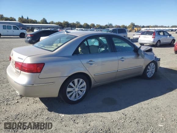 ✅ 2009 Hyundai Sonata SE • VIN: 5NPEU46F59H453785 • Lot: 82754445. Listed on Copart with 190,324 mi. Free auction sales archive from the USA and detailed vehicle history report at DreamBid. Image 3.