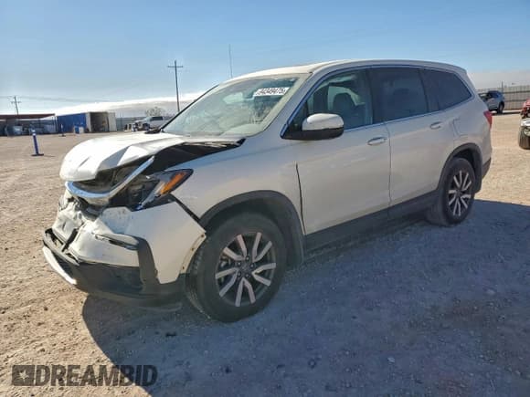 ✅ 2019 Honda Pilot EX-L • VIN: 5FNYF5H4XKB013302 • Lot: 94349475. Listed on Copart with 56,295 mi. Free auction sales archive from the USA and detailed vehicle history report at DreamBid. Image 1.