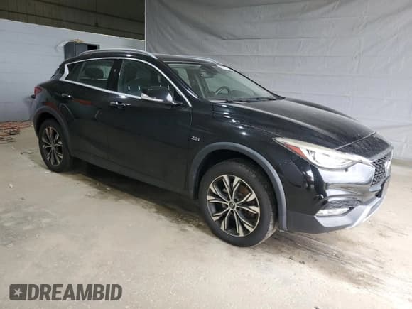 ✅ 2018 Infiniti QX30 Essential • VIN: SJKCH5CR7JA057432 • Lot: 57773095. Listed on Copart with 94,839 mi. Free auction sales archive from the USA and detailed vehicle history report at DreamBid. Image 4.