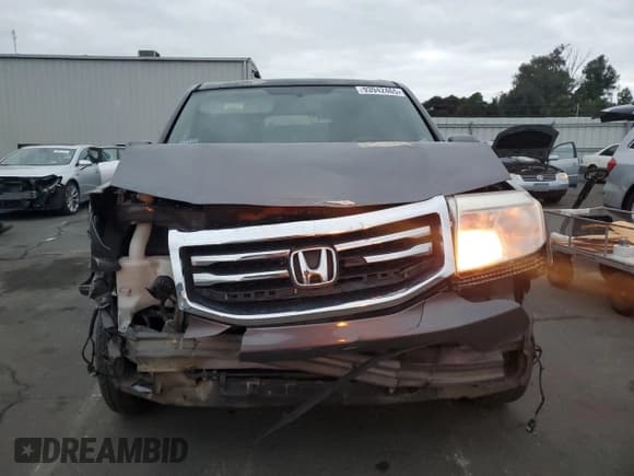 ✅ 2013 Honda Pilot EX-L • VIN: 5FNYF3H53DB001671 • Lot: 93942465. Listed on Copart with 121,245 mi. Free auction sales archive from the USA and detailed vehicle history report at DreamBid. Image 5.