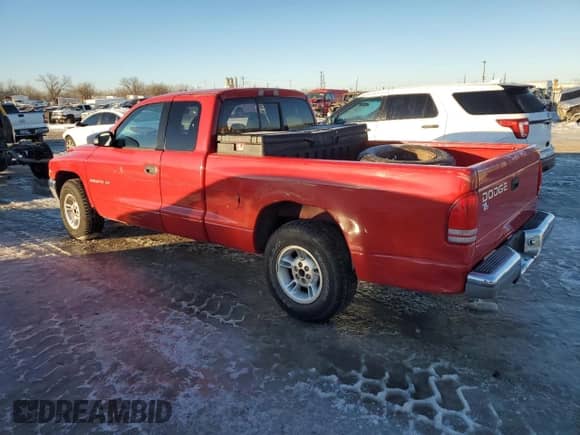 1998 Dodge Dakota SLT z VIN 1B7GL22Y9WS722696, wystawiony jako Copart lot #88701925 z przebiegiem Nie podano mil oraz Szkoda całkowita • Salvage title. Historia ofert i sprzedaży dostępna na DreamBid. Obrazek 2.