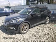 ✅ 2017 Hyundai Santa Fe 2.4L • VIN: 5NMZUDLB4HH008291 • Лот: 47001474. Опубликован ранее на Copart с пробегом 53 376 миль. Бесплатный доступ к архиву аукционных продаж из США и подробный отчёт об истории автомобиля на DreamBid. Изображение 1.