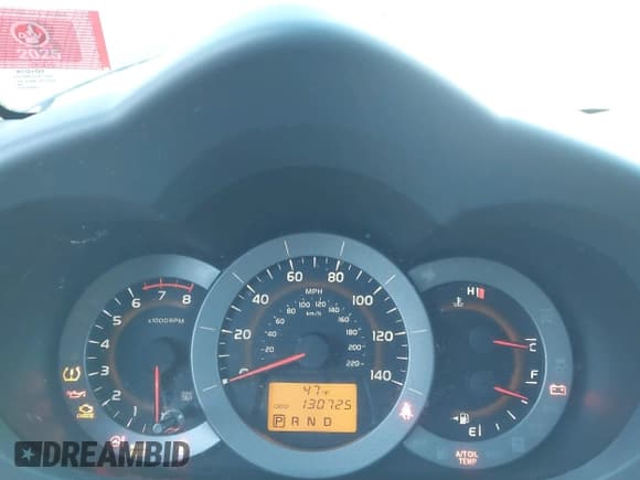 ✅ 2011 Toyota RAV4 • VIN: 2T3BF4DV0BW125857 • Lot: 43784514. Listed on IAAI with 130,725 mi. Free auction sales archive from the USA and detailed vehicle history report at DreamBid. Image 7.