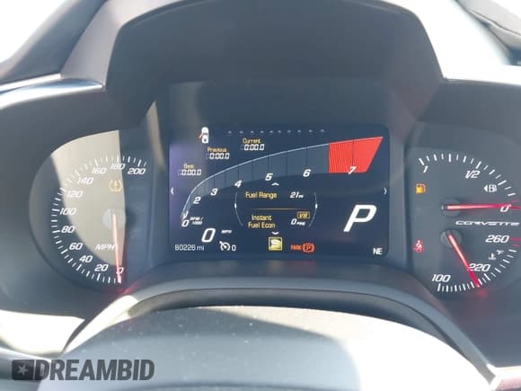 ✅ 2016 Chevrolet Corvette 2LT • VIN: 1G1YD2D77G5107661 • Lot: 42838188. Listed on IAAI with 80,226 mi. Free auction sales archive from the USA and detailed vehicle history report at DreamBid. Image 7.