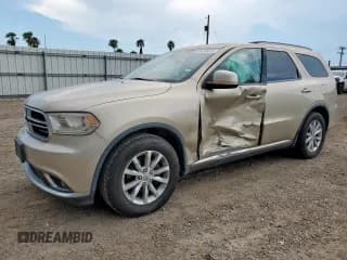✅ 2014 Dodge Durango SXT • VIN: 1C4RDHAG7EC973971 • Lot: 69705815. Wystawiony na Copart z przebiegiem 93 677 mil. Bezpłatny archiwum sprzedaży aukcyjnych z USA i szczegółowy raport historii pojazdu na DreamBid. Zdjęcie 1.