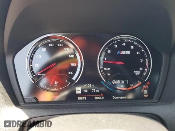 ✅ 2020 BMW M2 Competition • VIN: WBS2U7C00L7E16607 • Lot: 62466164. Wystawiony na Copart z przebiegiem 19 843 mil. Bezpłatny archiwum sprzedaży aukcyjnych z USA i szczegółowy raport historii pojazdu na DreamBid. Zdjęcie 9.