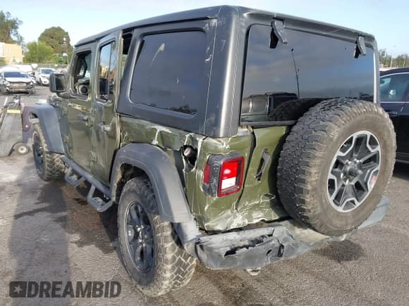 ✅ 2022 Jeep Wrangler Unlimited Sport S • VIN: 1C4HJXDG5NW113205 • Лот: 43359796. Опубликован ранее на IAAI с пробегом 30 457 миль. Бесплатный доступ к архиву аукционных продаж из США и подробный отчёт об истории автомобиля на DreamBid. Изображение 3.