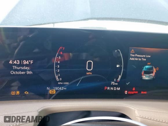 ✅ 2024 Cadillac XT4 FWD Premium Luxury • VIN: 1GYFZCR48RF209093 • Lot: 82405655. Listed on Copart with 19,042 mi. Free auction sales archive from the USA and detailed vehicle history report at DreamBid. Image 9.