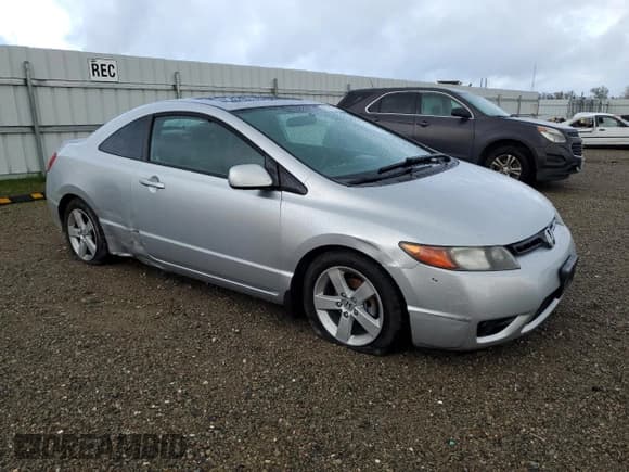 ✅ 2007 Honda Civic EX • VIN: 2HGFG12897H561948 • Lot: 93439175. Listed on Copart with 194,237 mi. Free auction sales archive from the USA and detailed vehicle history report at DreamBid. Image 4.
