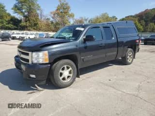 2009 Chevrolet Silverado 1500 LTZ z VIN 1GCEK39J69Z154749, wystawiony jako Copart lot #81431625 z przebiegiem 69 535 mil mil oraz Szkoda całkowita • Salvage title. Historia ofert i sprzedaży dostępna na DreamBid. Obrazek 1.