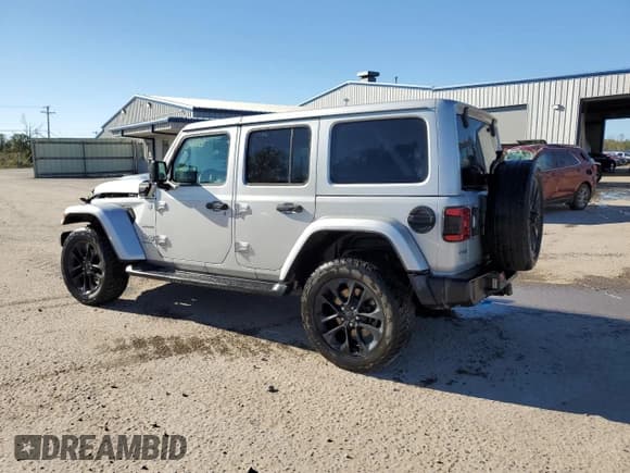 ✅ 2023 Jeep Wrangler Sahara • VIN: 1C4JJXP69PW514683 • Lot: 84743775. Wystawiony na Copart z przebiegiem 72 487 mil. Bezpłatny archiwum sprzedaży aukcyjnych z USA i szczegółowy raport historii pojazdu na DreamBid. Zdjęcie 2.