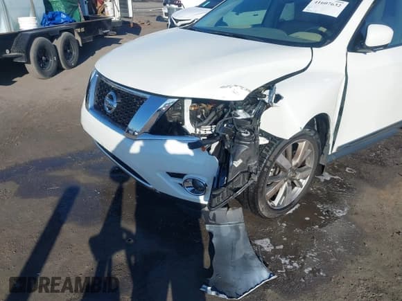 ✅ 2015 Nissan Pathfinder SV • VIN: 5N1AR2MN2FC609752 • Lot: 41607632. Listed on IAAI with 74,405 mi. Free auction sales archive from the USA and detailed vehicle history report at DreamBid. Image 6.