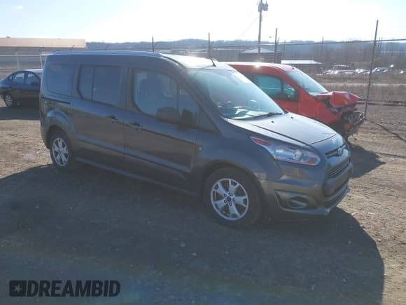✅ 2018 Ford Transit Connect XLT • VIN: NM0GE9F79J1360871 • Lot: 41832433. Listed on IAAI with 274,543 mi. Free auction sales archive from the USA and detailed vehicle history report at DreamBid. Image 1.