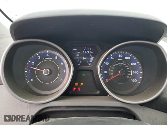 ✅ 2012 Hyundai Elantra GLS • VIN: KMHDH4AE3CU313659 • Лот: 89446625. Опубликован ранее на Copart с пробегом 74 643 миль. Бесплатный доступ к архиву аукционных продаж из США и подробный отчёт об истории автомобиля на DreamBid. Изображение 9.