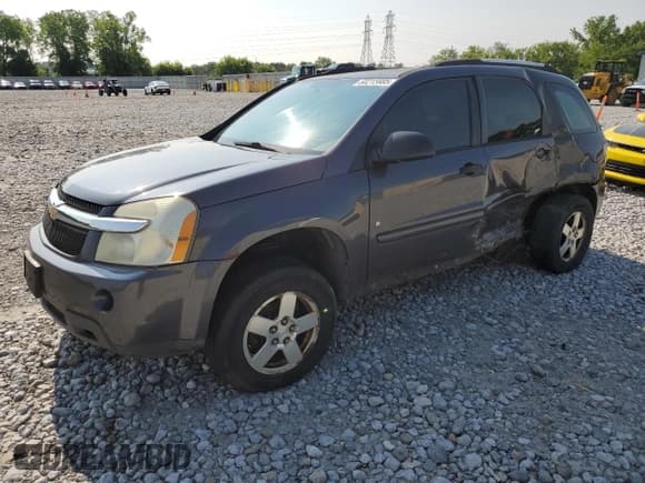 ✅ 2007 Chevrolet Equinox LS • VIN: 2CNDL13F876013347 • Лот: 60215985. Опубликован ранее на Copart с пробегом 209 081 миль. Бесплатный доступ к архиву аукционных продаж из США и подробный отчёт об истории автомобиля на DreamBid. Изображение 1.
