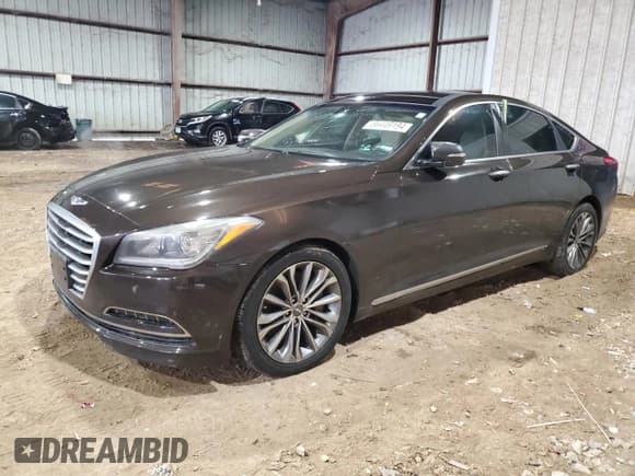 ✅ 2015 Hyundai Genesis 3.8L • VIN: KMHGN4JE8FU034072 • Lot: 86449194. Wystawiony na Copart z przebiegiem 120 672 mil. Bezpłatny archiwum sprzedaży aukcyjnych z USA i szczegółowy raport historii pojazdu na DreamBid. Zdjęcie 1.