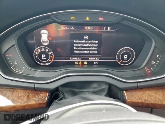 ✅ 2018 Audi Q5 Prestige • VIN: WA1CNAFY6J2000490 • Lot: 61145295. Listed on Copart with 124,963 mi. Free auction sales archive from the USA and detailed vehicle history report at DreamBid. Image 9.