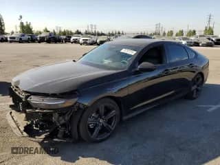 2025 Honda Accord Sport-L with VIN 1HGCY2F75SA043026, listed as a Copart auction lot 70752315 with 8,204 mi miles and Salvage title. Bid and sale history available at DreamBid. Image 1.